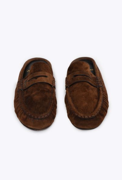 Saint Laurent Suede Le Loafer Slippers - 2