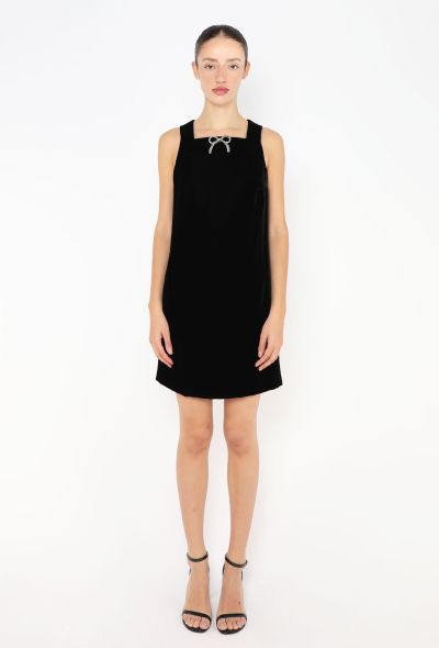 Saint Laurent F/W 2015 Velvet Babydoll Dress - 1