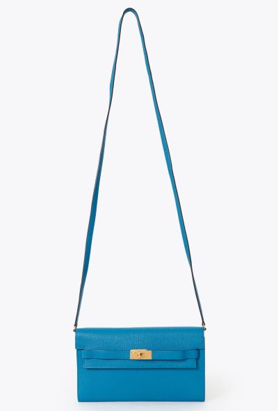 Hermès 2021 Bleu Frida Mysore Kelly To Go - 1