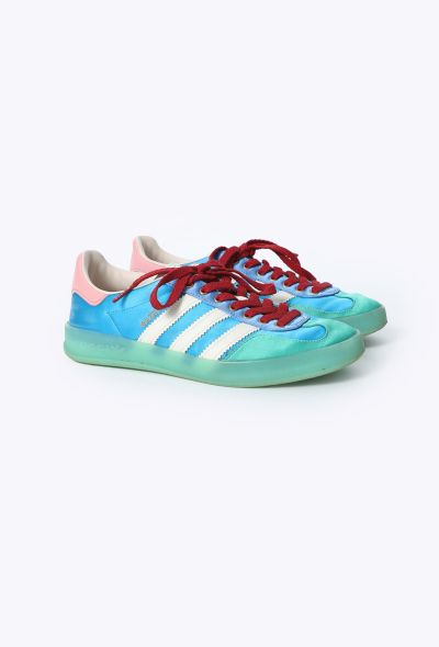 Gucci 2022 Adidas x Gucci Silk Gazelles - 2