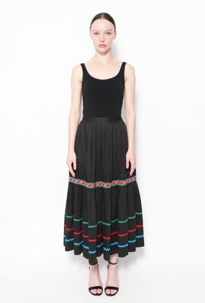 Saint Laurent Collector S/S 1977 Peasant Skirt - 1