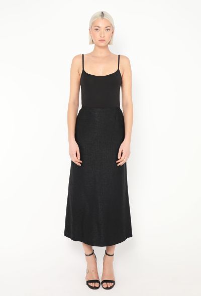 Alaïa Flared Bias-Cut Piqué Skirt - 1