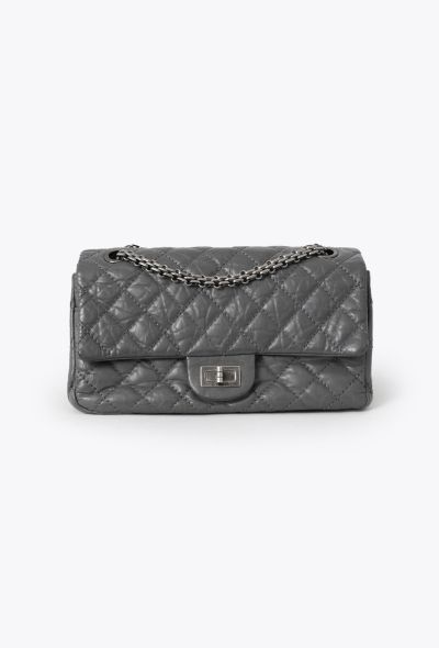 Chanel Grey 2.55 Medium Flap Bag - 1