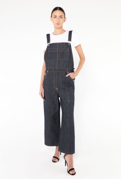Prada 2024 Denim Emblem Overalls - 1