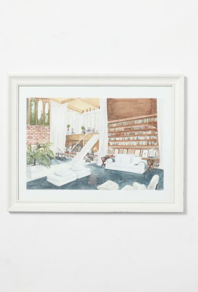 Vintage Objects & Decor Mélanie Voituriez 2020 'Ricardo Bofill' Painting - 1