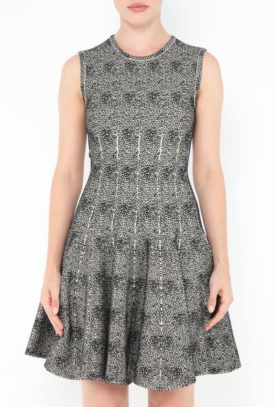 Alaïa 2013 Dotted Bouclé Skater Dress - 2