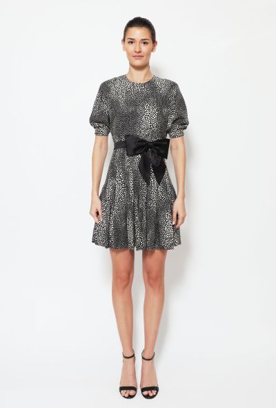 Azzaro F/W 2011 Silk Bowtie Dress - 1
