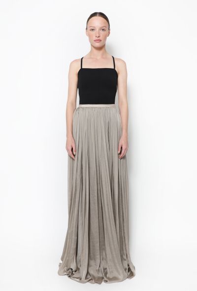 Lanvin S/S 2011 Pleated Chiffon Skirt - 1