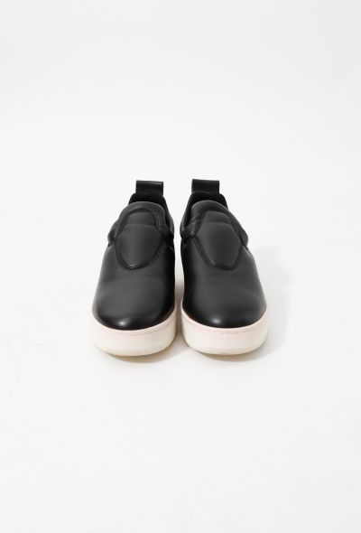 Céline Padded Leather Sneakers - 2