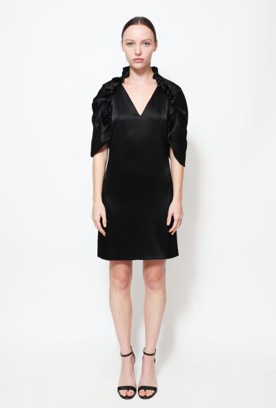 Balenciaga Charmeuse Ruffled Bolero Set - 1