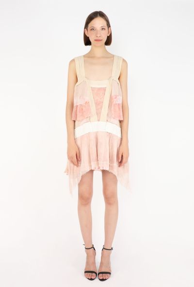 Louis Vuitton Lace & Chiffon Patchwork Dress, S/S 2007 - 1