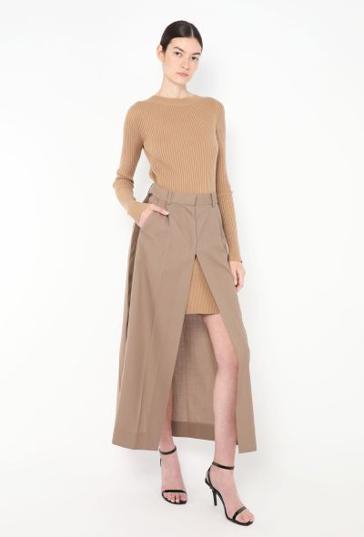 Sacai Resort 2022 Overlay Trouser Dress - 1