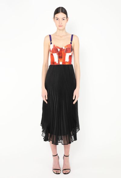 Céline S/S 2014 Brushstroke Bustier Dress - 1