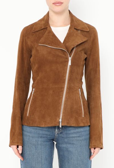 The Row Paylee Suede Jacket - 1