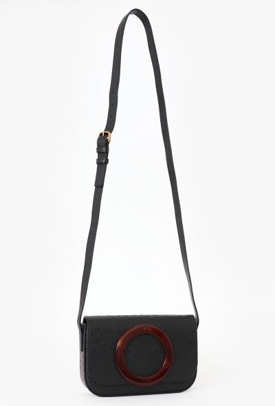 Saint Laurent 2017 Black Ostrich Eddie Shoulder bag - 2