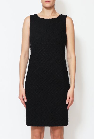 Chanel Textured Zig Zag Dress - 1