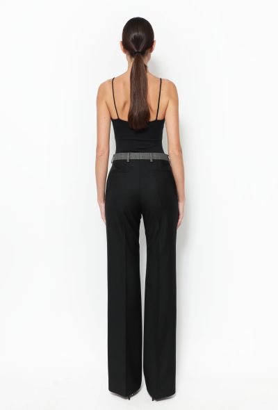Givenchy Checkered Crêpe Trousers - 2