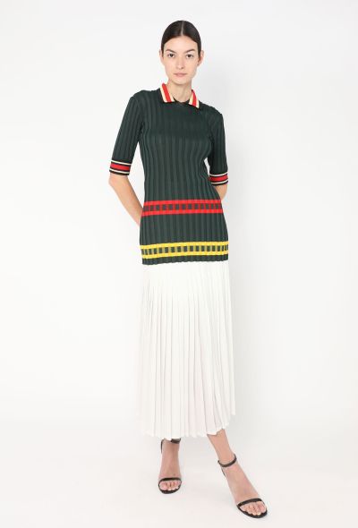 Céline Striped Polo Top, S/S 2014 - 1