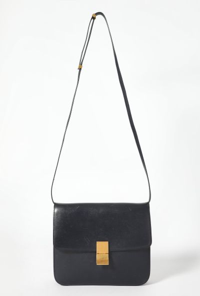 Céline Classic Box Large Bag in Navy - 1