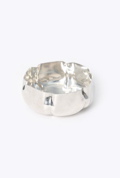 Dior '70s Scalloped Silver Vide Poche - 2