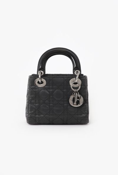 Dior Cannage Mini Lady Dior Bag - 1