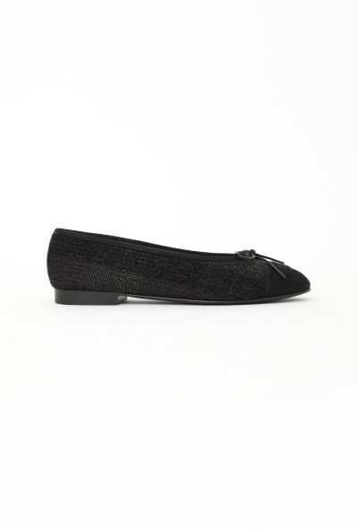 Chanel Iridescent Tweed 'CC' Ballerinas - 1