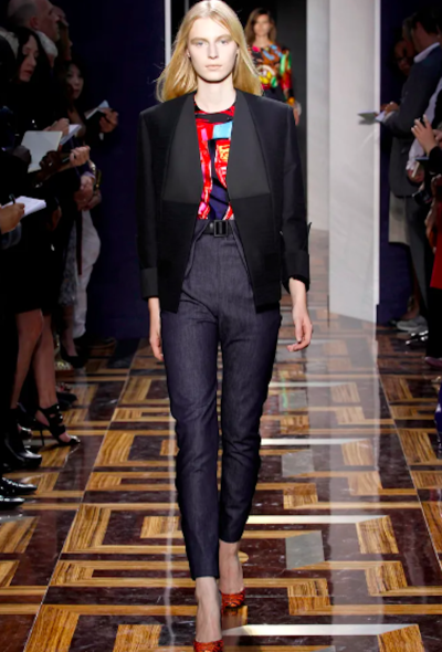 Balenciaga S/S 2012 Belted Cigarette Trousers - 2