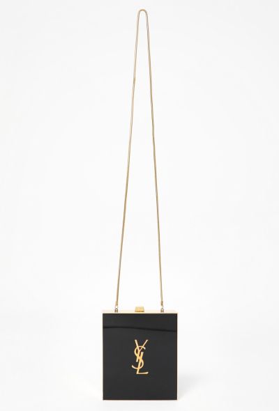 Saint Laurent 2022 Tuxedo Box Clutch - 1