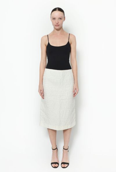Louis Vuitton Textured Cotton Skirt - 1