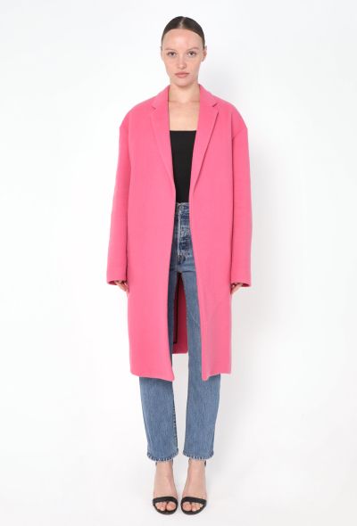 Céline Iconic 2014 Cashmere 'Pharrell' Coat - 1