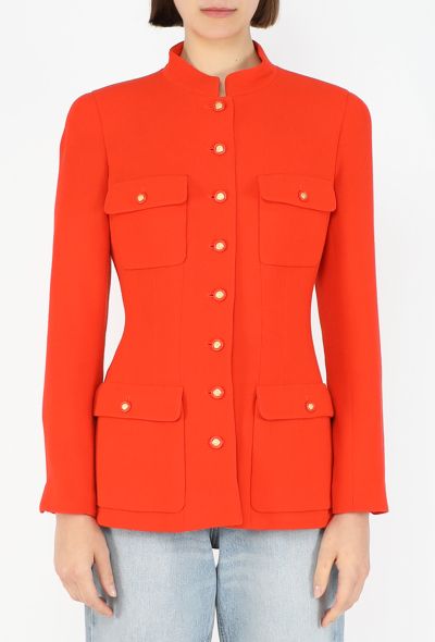 Chanel Tailored Military 'CC' Jacket, 1996 - 2