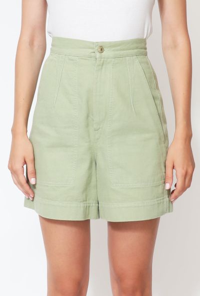 Isabel Marant High Waisted Flared Shorts - 2