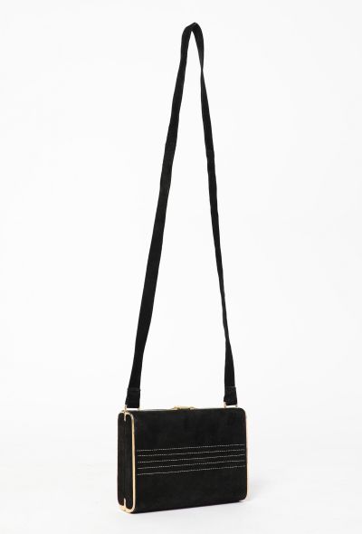 Vintage Charles Jourdan Velvet Shoulder Bag - 2