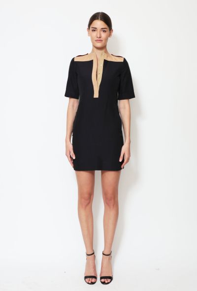 Céline 2010 Cotton Épaulette Dress - 1