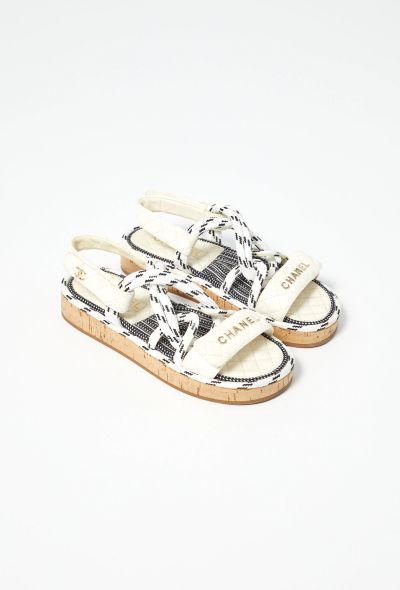 Chanel 2020 Leather Dad Sandals - 2