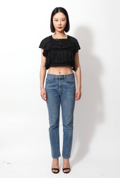 Comme des Garçons 2012 Ruffled Embellished Top - 2