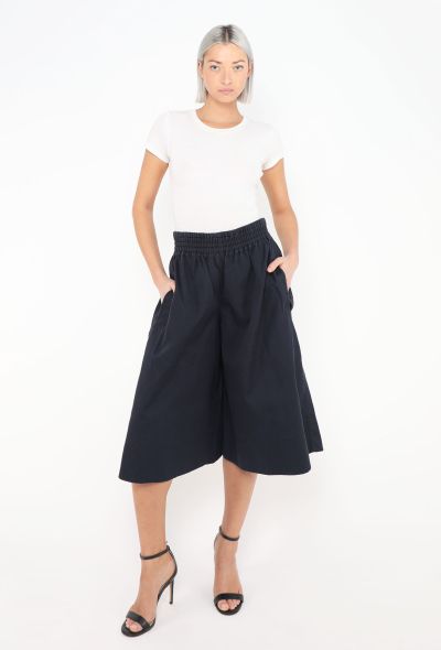 Céline Flared Poplin Culottes - 2