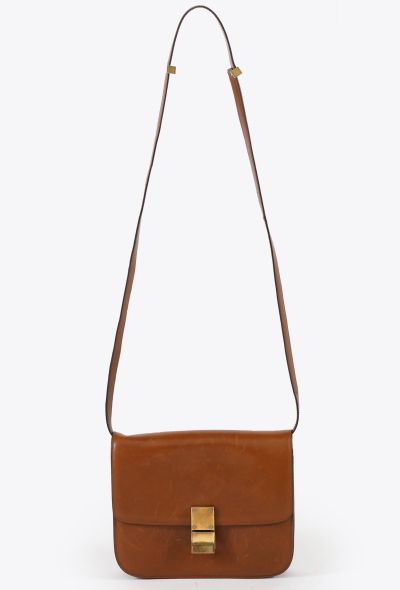 Céline Camel Classic Box Bag - 1