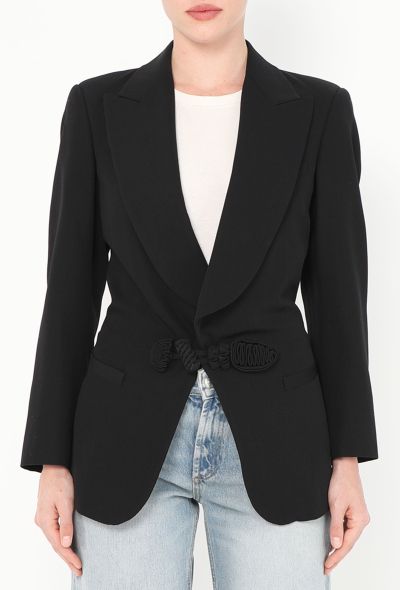 Jean Paul Gaultier Cinched Passementerie Blazer - 1