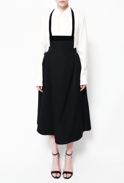 Comme des Garçons RARE 1988 Asymmetrical Apron Skirt - 2