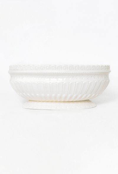Dior '60s Scalloped Porcelain Serving Bowl - 1