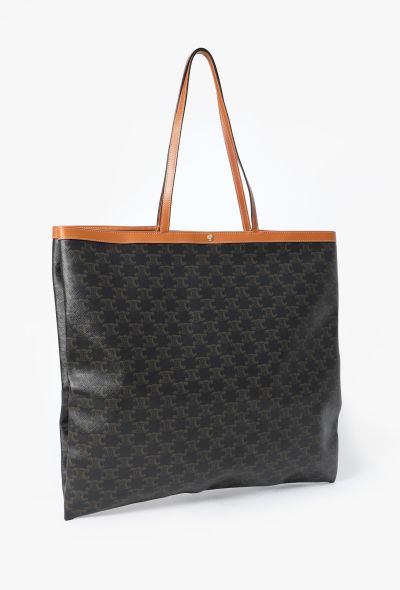 Céline Triomphe Large Flat Shopper Bag - 2