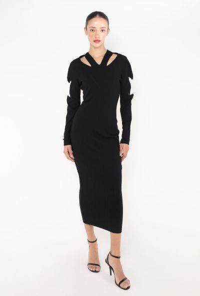 Thierry Mugler 1988 'Les Infernales' Cut-Out Bodycon Dress - 1