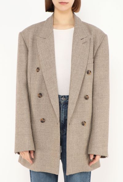 Róhe 2022 Alix Double-Breasted Blazer - 1