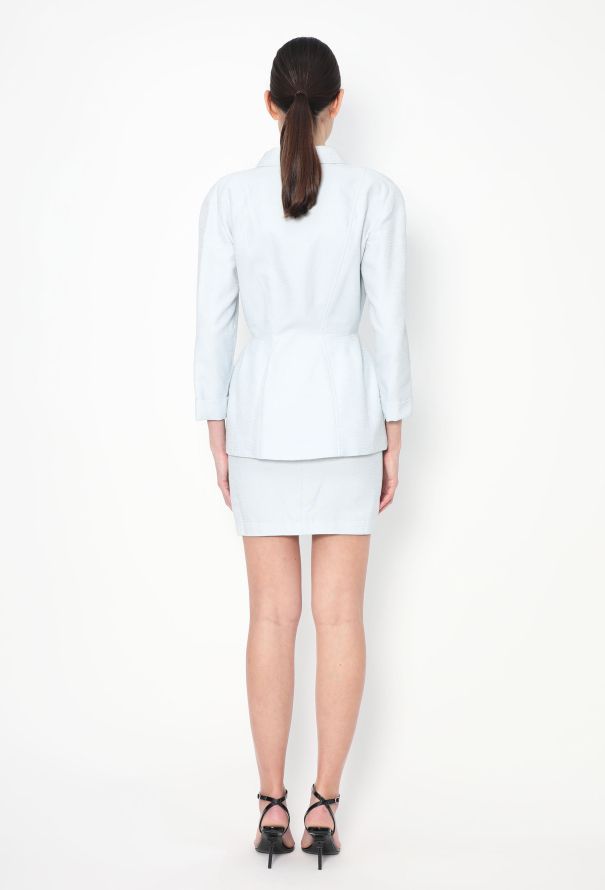 Thierry Mugler Vintage Cinched Skirt Ensemble - 8