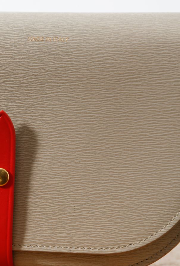 Céline Taupe Colorblock Mini Wallet - 8