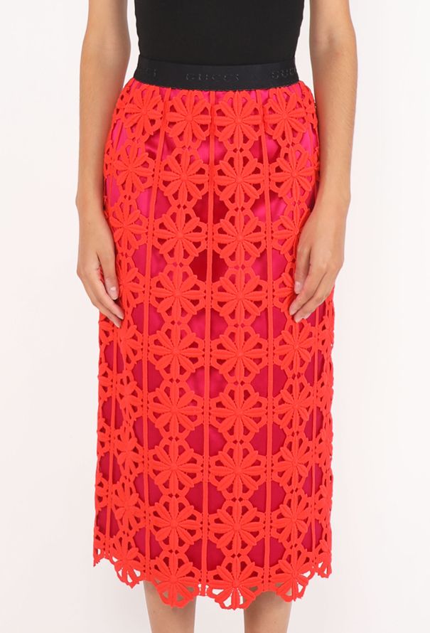 Gucci Embroidered Lace Skirt, 2026 - 2