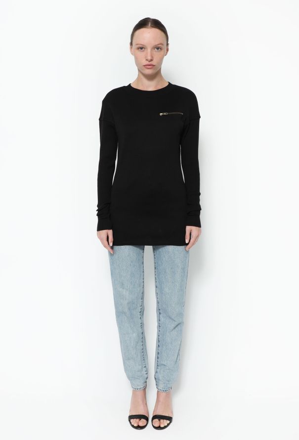 Alaïa F/W 1987 Knit Zipper Top - 3