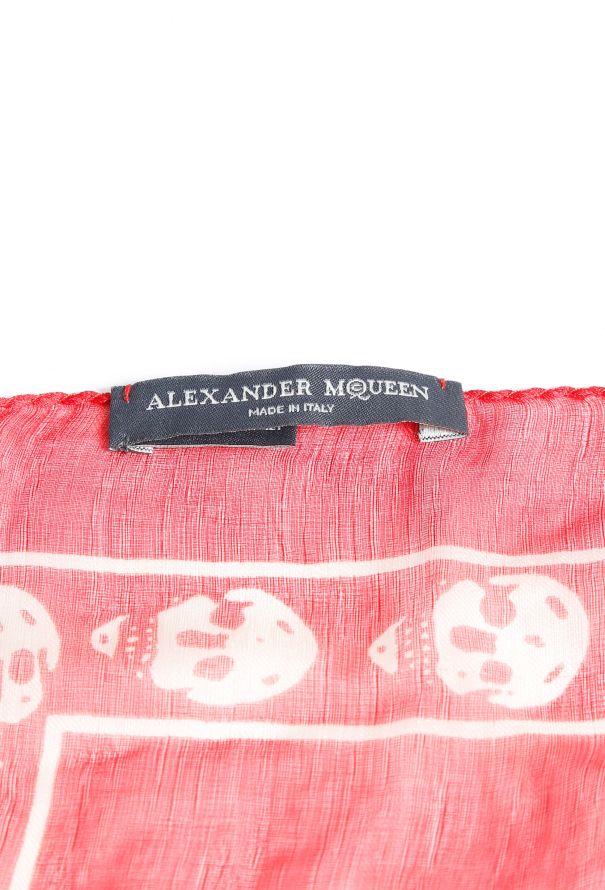 Alexander McQueen Signature Skull Scarf - 4