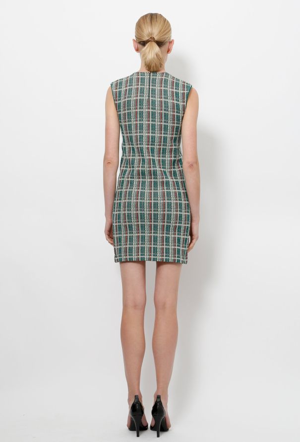Céline S/S 2014 Plaid Dress - 4